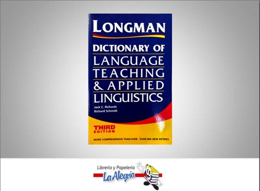 [9780582438255] DICTIONARY LENGUAGE TEACHING & APPLIED  TEMATICA DICCIONARIO   EDITORIAL LONGMAN