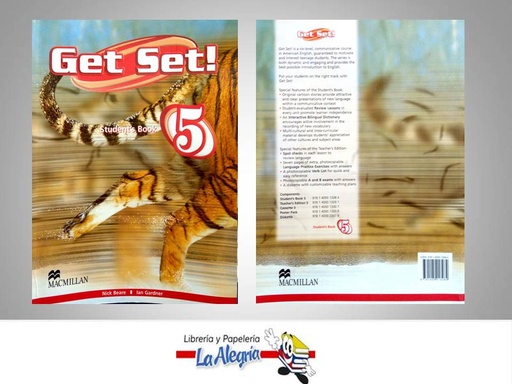 [9781405013284] GET SET STUDENTS BOOK 5  TEMATICA IDIOMAS AUTOR BEARE NICK EDITORIAL MACMILLAN HEINEMANN