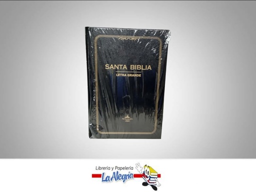 [9781598776201] BIBLIA LETRA GRANDE REINA VALERA NEGRA  TEMATICA RELIGION   EDITORIAL REINA VALERA