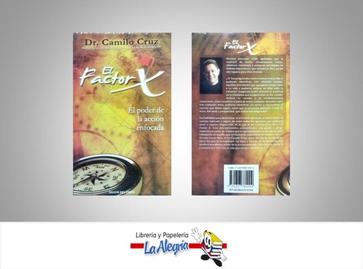 [9781607380009] EL FACTOR X  TEMATICA AUTOAYUDA AUTOR CAMILO CRUZ EDITORIAL TALLER DEL EXITO