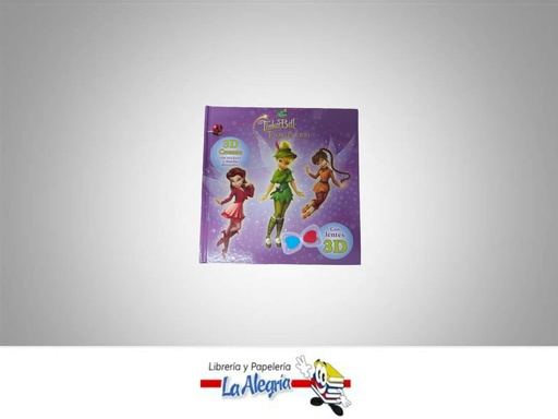[9781781862834] TINKER BELL Y EL TESORO PERDIDO 3D + STICKERS TEMATICA CUENTO INFANTIL EDITORIAL DISNEY