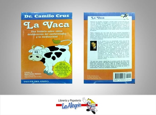 [9781931059633] LA VACA TALLER DEL EXITO TEMATICA AUTOAYUDA AUTOR CRUZ CAMILO MARCA EDITORIAL TALLER DEL EXITO