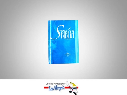 [9781931952965] BIBLIA REINA VALERA MED/EMPASTADA AZUL EDITORIAL BLIBIA