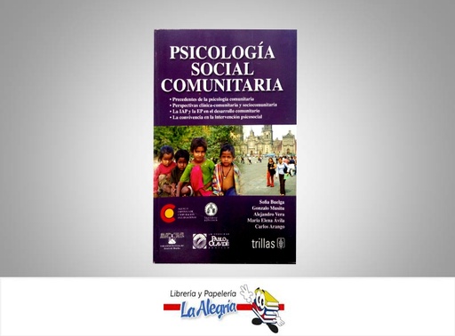 [9786071700094] PSICOLOGIA SOCIAL COMUNITARIA  TEMATICA PSICOLOGIA AUTOR BUELGA SOFIA/GONZALO MUSU EDITORIAL TRILLAS
