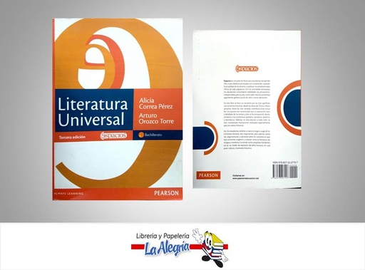 [9786073207157] LITERATURA UNIVERSAL  TEMATICA EDUCACION AUTOR CORREA ALICIA EDITORIAL PEARSON