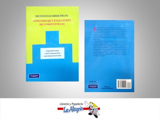 [9786074429091] SECUENCIAS DIDACTICAS APRENDIZAJES Y EVA  TEMATICA EDUCACION AUTOR TOBON SERGIO EDITORIAL EDITORIAL PEARSON