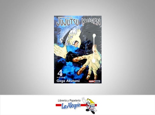 [9786075682020] JUJUTSU KAISEN VOL.4 TEMATICA MANGA AUTOR GEGE AKUTAMI MARCA PANINI MANGA