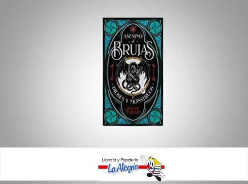 [97860774282994] ASESINO DE BRUJAS DIOSES Y MOUNSTROS  TEMATICA NOVELA DE FICCION AUTOR SHELBY MAHURIN  