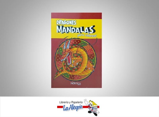 [9786124360275] MANDALAS P/COLOREAR DRAGONES      EDITORIAL MANDALAS P/COLOREAR