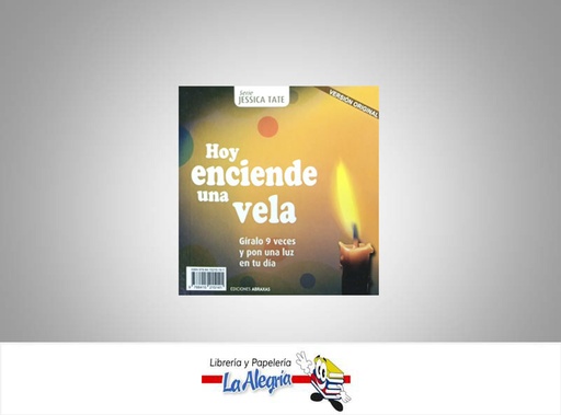 [9788415215141] HOY ENCIENDE UNA VELA TEMATICA ESOTERISMO AUTOR JESSICA TATE MARCA ABRAXAS