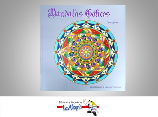 [9788415215776] MANDALAS GOTICOS TEMATICA LIBROS PARA COLOREAR AUTOR DEBRA SIMKO MARCA ABRAXAS