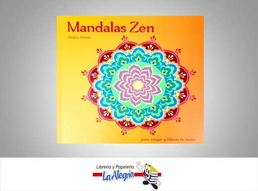 [9788415215790] MANDALAS ZEN TEMATICA LIBROS PARA COLOREAR    AUTOR DEBRA SIMKO MARCA ABRAXAS