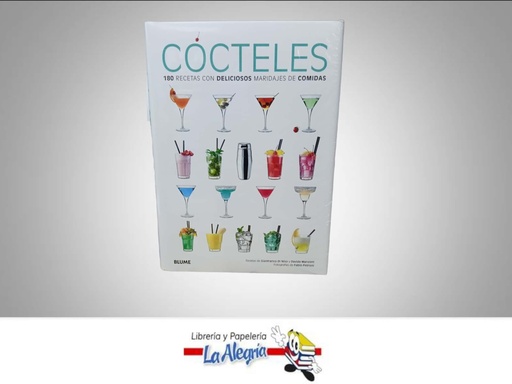 [9788415317265] COCTELES 180 RECETAS CON DELICIOSOS MARIDAJE  TEMATICA LIBRO RECETA AUTOR GIANFRANCO DI NISO Y DAVI EDITORIAL BLUME/COCINA
