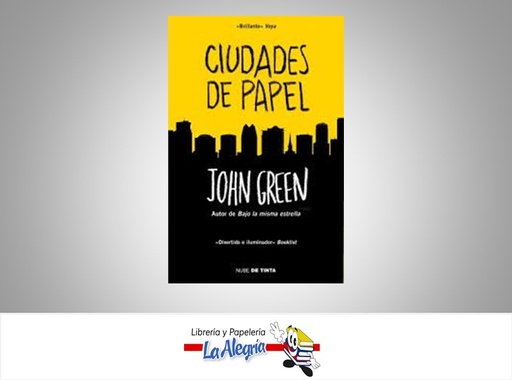 [9788415594284] CIUDADES DE PAPEL  TEMATICA NOVELAS AUTOR GREEN JOHN EDITORIAL EDITORIAL NUBE DE TINTA