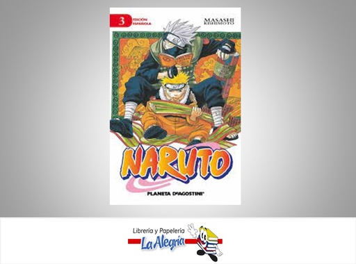 [9788415821885] NARUTO 3 AUTOR MASASHI KISHIMOTO  MARCA PLANETA COMIC