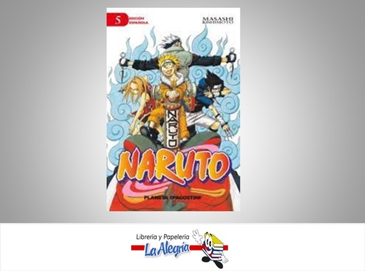 [9788415821939] NARUTO 5  TEMATICA LECTURA INFANTIL AUTOR MASA KISHIMOTOSHI EDITORIAL PANINI MANGA