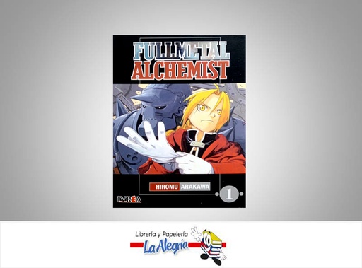 [9788416905836] FULLMETAL ALCHEMIST 01  TEMATICA MANGA AUTOR HIROMU ARAKAWA EDITORIAL IVREA