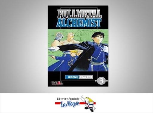 [9788416999378] FULLMETAL ALCHEMIST 03 TEMATICA MANGA AUTOR HIROMU ARAKAWA EDITORIAL IVREA