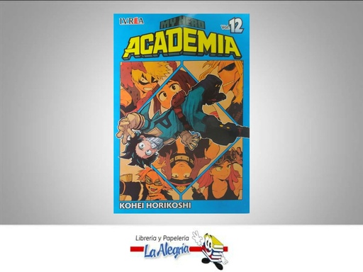 [9788417699376] MY HERO ACADEMIA VOL.12  TEMATICA MANGA AUTOR KOHEI HORIKOSHI EDITORIAL IVREA
