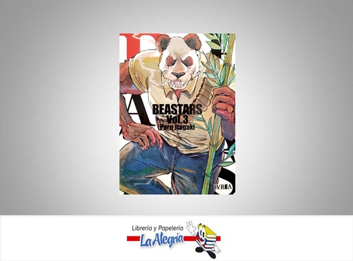 [9788418450792] BEASTARS VOL.3 TEMATICA MANGA AUTOR PARU ITAGAKI EDITORIAL IVREA