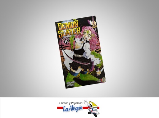 [9788418837166] DEMON SLAYER KIMETSU NO YAIBA VOL.14  TEMATICA MANGA AUTOR KOYOHARU GOTOUGE EDITORIAL IVREA