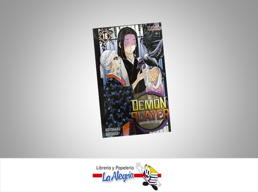 [9788418963223] DEMON SLAYER KIMETSU NO YAIBA VOL.16  TEMATICA MANGA AUTOR KOYOHARU GOTOUGE EDITORIAL IVREA