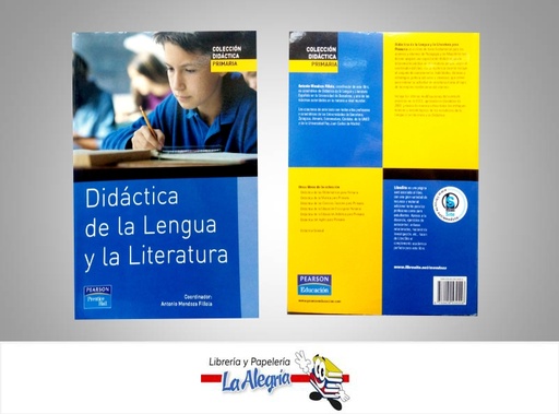 [9788420534558] DIDACTICA DE LA LENGUA Y LA LITERATURA  TEMATICA EDUCACION AUTOR MENDOZA ANTONIO EDITORIAL PEARSON