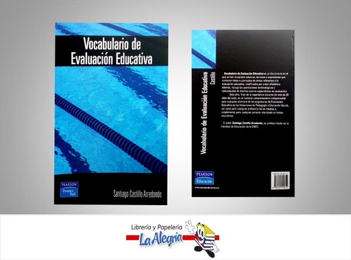 [9788420540412] VOCABULARIO DE EVALUACION EDUCATIVA  TEMATICA EDUCACION AUTOR CASTILLO SANTIAGO EDITORIAL PEARSON