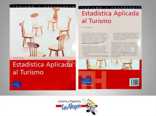 [9788420540924] ESTADISTICA APLICADA AL TURISMO  TEMATICA TURISMO Y HOTELERIA AUTOR RAYA JOSE MARIA EDITORIAL PEARSON