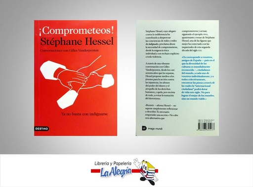 [9788423345137] COMPROMETEOS TEMATICA DOCUMENTAL AUTOR HESSEL STEPHANE EDITORIAL DESTINO
