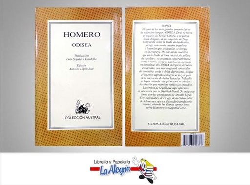 [9788423918706] ODISEA  TEMATICA NOVELAS CLASICAS AUTOR HOMERO EDITORIAL EDITORIAL ESPASA CALPE