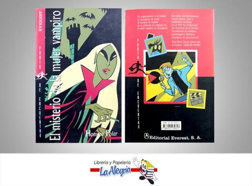 [9788424130817] EL MISTERIO DE LA MUJER VAMPIRO TEMATICA CUENTOS AUTOR HOMERO POLAR EDITORIAL EVEREST