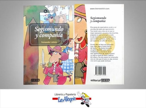 [9788424177225] SEGISMUNDO Y COMPANIA  TEMATICA CUENTOS AUTOR FERNANDFO LALANA EDITORIAL EVEREST