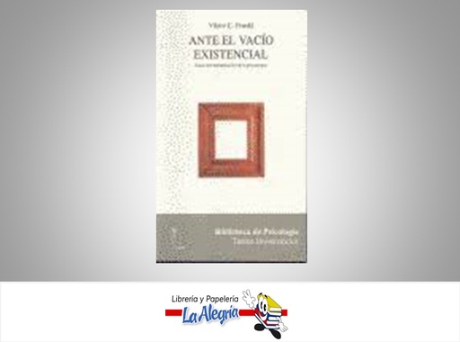 [9788425410901] ANTE EL VACIO EXISTENCIAL  TEMATICA PICOLOGIA AUTOR VIKTOR E. FRANKL EDITORIAL HERDER