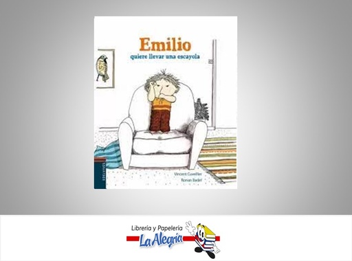 [9788426389343] EMILIO QUIERE LLEVAR UNA ESCAYOLA  TEMATICA CUENTOS AUTOR VICENT CUVILLER/RONAN BAD EDITORIAL EDELVIVES