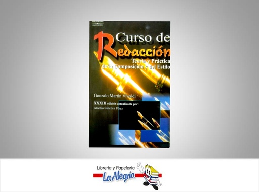 [9788428325707] CURSO DE REDACCION  TEMATICA COMUNICACION AUTOR MARTIN VIVALDI GONZALO EDITORIAL PARANINFO