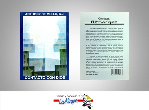 [9788429308969] CONTACTO CON DIOS  TEMATICA RELIGION AUTOR ANTHONY DE MELLO EDITORIAL SAL TERRAE