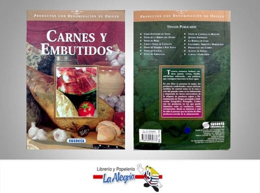 [9788430532773] CARNES Y EMBUTIDOS TEMATICA COCINA   EDITORIAL SUSAETA