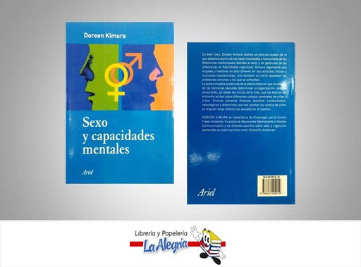 [9788434409019] SEXO Y CAPACIDADES MENTALES  TEMATICA SEXUALIDAD AUTOR KIMURA DOREEN EDITORIAL ARIEL