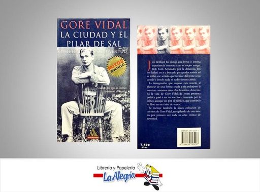 [9788439703297] LA CIUDAD Y EL PILAR DE SAL  TEMATICA NOVELAS AUTOR GORE VIDAL EDITORIAL MONDADORI