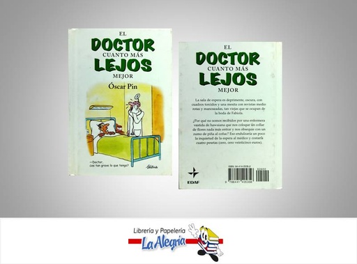 [9788441405356] EL DOCTOR CUANTO MAS LEJOS MEJOR  TEMATICA CUENTOS AUTOR OSCAR PIN EDITORIAL EDAF