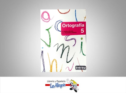[9788444100661] ORTOGRAFIA 5  TEMATICA EDUCACION AUTOR  A BUENO ROLDAN EDITORIAL EVEREST