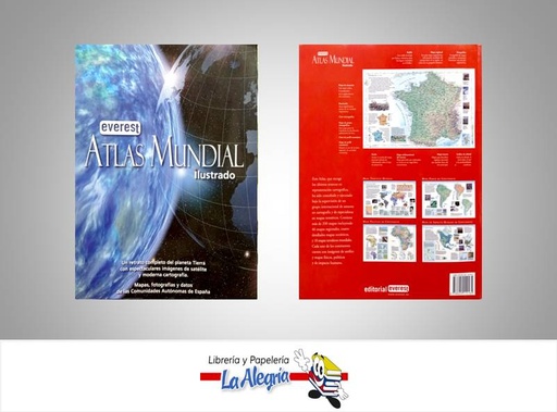 [9788444110165] ATLAS MUNDIAL ILUSTRADO EVEREST  TEMATICA ATLAS AUTOR EDITORIAL EVEREST EDITORIAL EVEREST