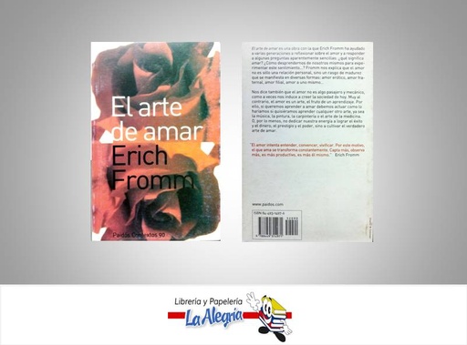 [9788449314971] EL ARTE DE AMAR  TEMATICA AUTOAYUDA AUTOR FROMM, ERICH EDITORIAL PAIDOS CONTEXTOS 90