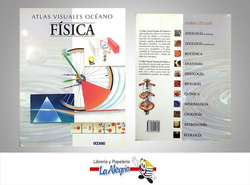 [9788449412820] ATLAS VISUALES OCEANO FISICA  TEMATICA FISICA   EDITORIAL OCEANO