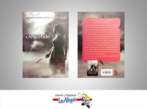 [9788466646390] CRESCENDO  TEMATICA NOVELA JUVENIL AUTOR BECCA FITZPATRICK EDITORIAL EDICIONES B