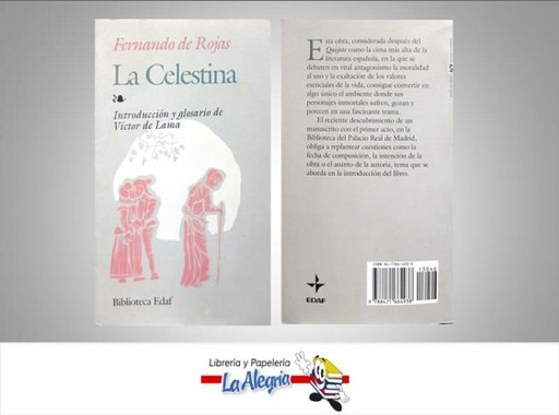 [9788471664938] LA CELESTINA  TEMATICA DRAMATURGIA AUTOR FERNANDO DE ROJAS EDITORIAL EDAF