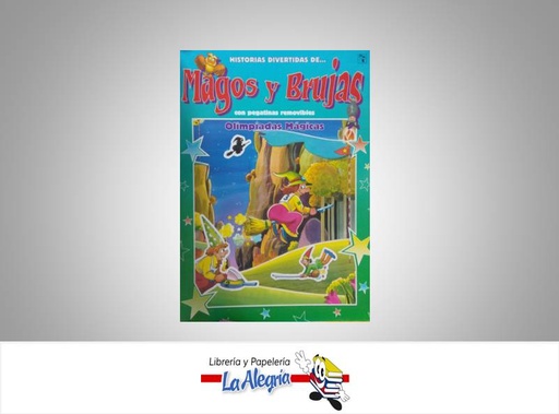 [9788472978400] COLECCION MAGOS Y BRUJAS C/PEGATINAS  TEMATICA INFANTIL   EDITORIAL EDICIONES SALDAÑA