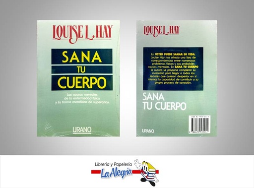 [9788479530242] SANA TU CUERPO  TEMATICA AUTOAYUDA AUTOR HAY, LOUISE L. EDITORIAL URANO