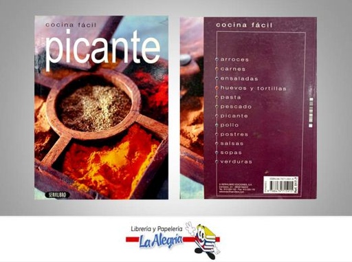 [9788479715915] COCINA FACIL PICANTE TEMATICA COCINA EDITORIAL SERVILIBRO